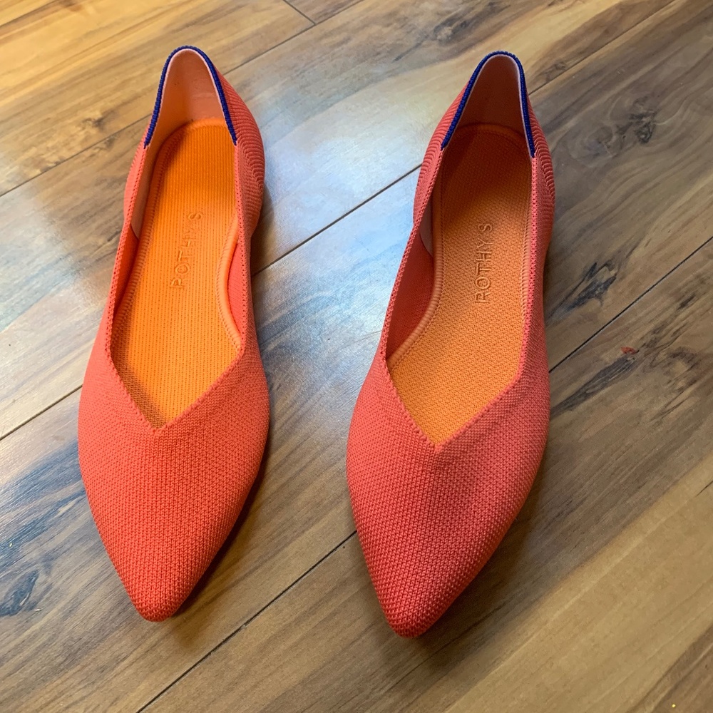 Rothy's pointed flats